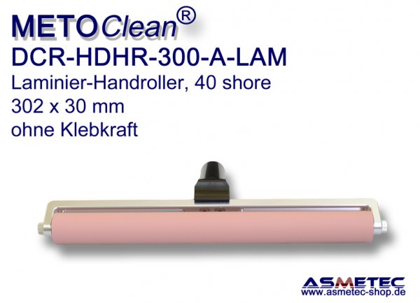 METOCLEAN DCR-Roller HDHR-300-A-Lam, Laminier-Handroller - www.asmetec-shop.de