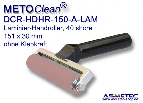 METOCLEAN DCR-Roller HDHR-150-A-Lam, Laminier-Handroller - www.asmetec-shop.de