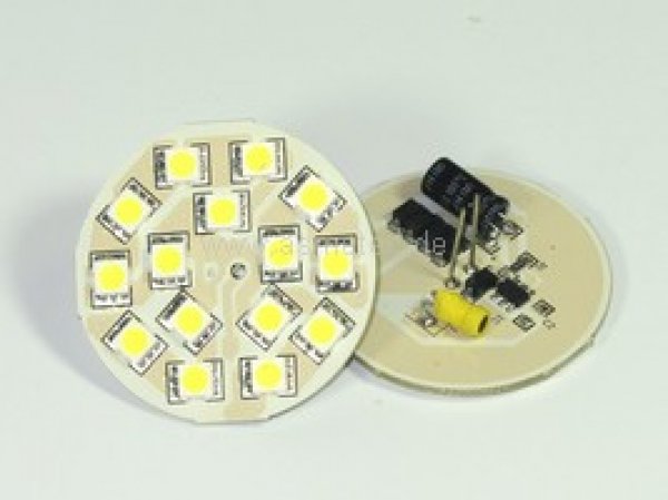 LED Scheibe, G4, 12 Volt, 44 mm, 3 Watt