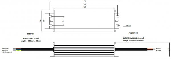 LED-driver GLP - GLG-60-12, 12 VDC, 60 Watt - www.asmetec-shop.de