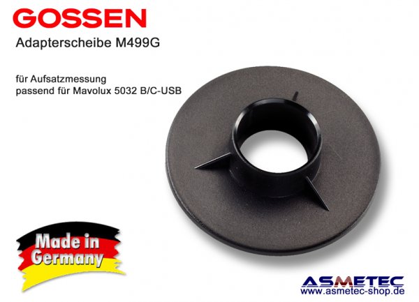 Gossen Mavolux Adapterscheibe M499G - www.asmetec-shop.de