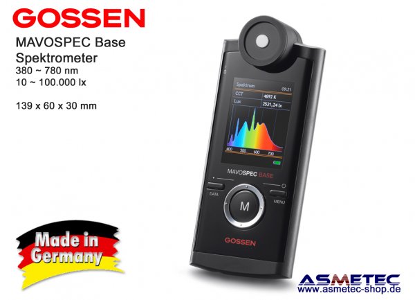 Gossen Mavospec Base, Spektrometer - www.asmetec-shop.de