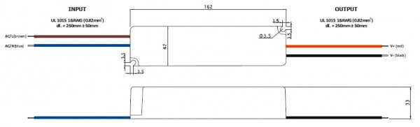 LED-Netzteil GLP - GPVP-60-12, 12 VDC, 60 Watt - www.asmetec-shop.de