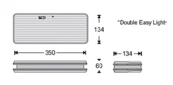 LED emergency luminaire LES-392