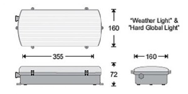 LED-emergency luminaire LEL-939-6L