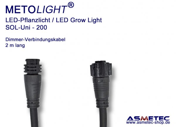 Metolight Growlight Sol-Uni, Dimmer link-cable, 2 m long