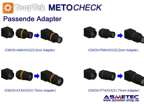 Touptek USB-Kamera  ICMOS, 3MP - www.asmetec-shop.de