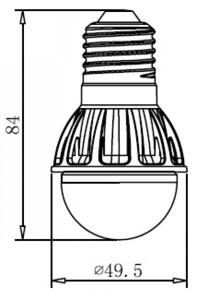 METOLIGHT LED-Spot E14-LE703WS, 3Watt- www.asmetec-shop.de