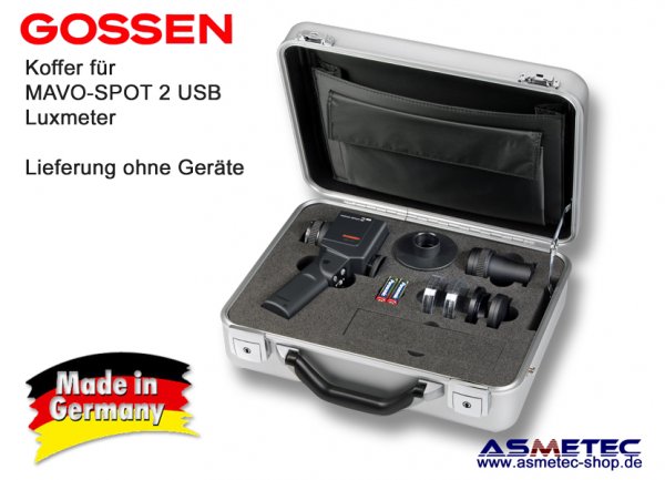 Gossen Tragekoffer - www.asmetec-shop.de