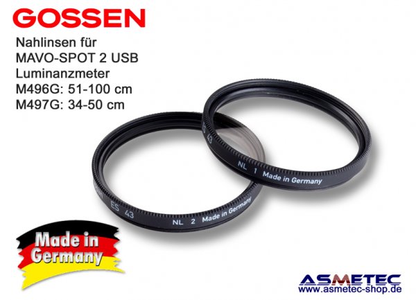 Gossen Nahfeldlinse M496G - www.asmetec-shop.de