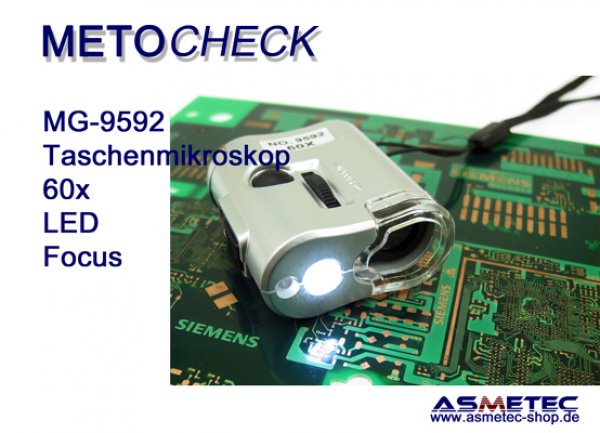Taschenmikroskop YM9592-60 - www.asmetec-shop.de