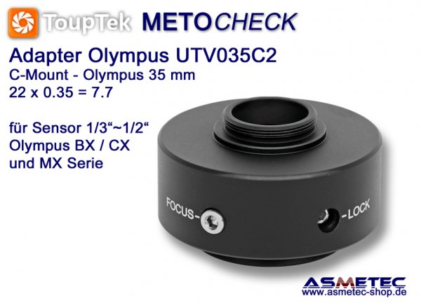 Olympus TV-Adapter UTV035, adapter C-Mount - www.asmetec-shop.de