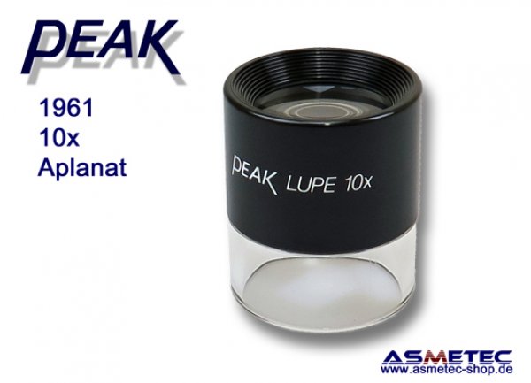 PEAK-1961, Lupe 10x,, peak optics, PEAK-Lupe