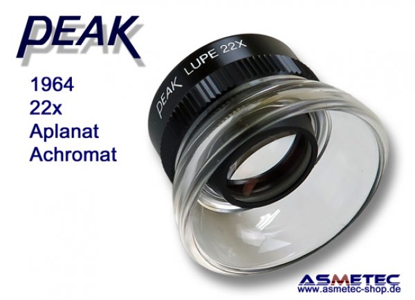 PEAK-1964-L illuminated loupe 22x - www.asmetec-shop.de