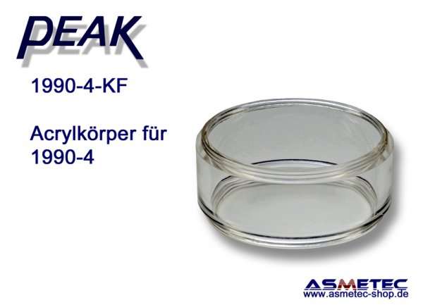 PEAK 1990-4-KF, acrylic body - www.asmetec-shop.de