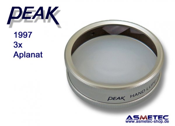 PPEAK-1997 Handlupe 3fach www.asmetec-shop.de , peak optics, PEAK-Lupe