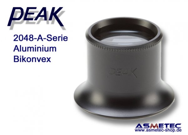 PEAK-2048-A13D jewellers loupe, 3,3x - www.asmetec-shop.de