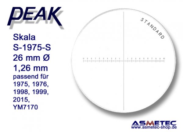 Peak-Skala 11975-S - www.asmetec-shop.de