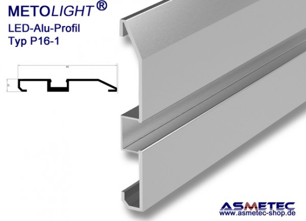 Aluminium-LED-Profile - www.asmetec-shop.de