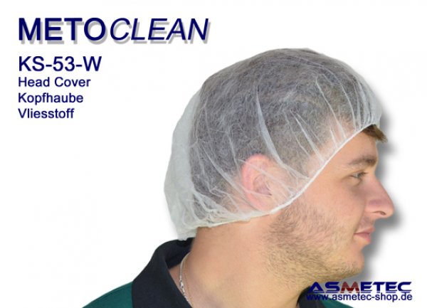 METZOCLEAN Kopfhaube KS53W - www.asmetec-shop.de