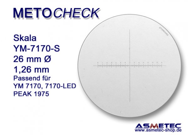 METOCHECK-YM-7170 scale loupe 7x www.asmetec-shop.de