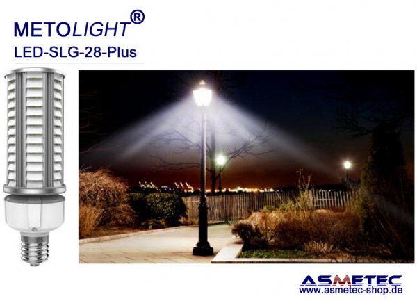 METOLIGHT LED-Lampe SLG28-Plus, 27 Watt, extra warmweiß, IP64