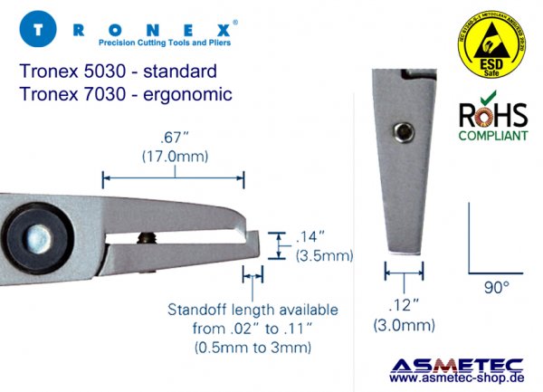 Tronex 5030, Abstandsschneider
