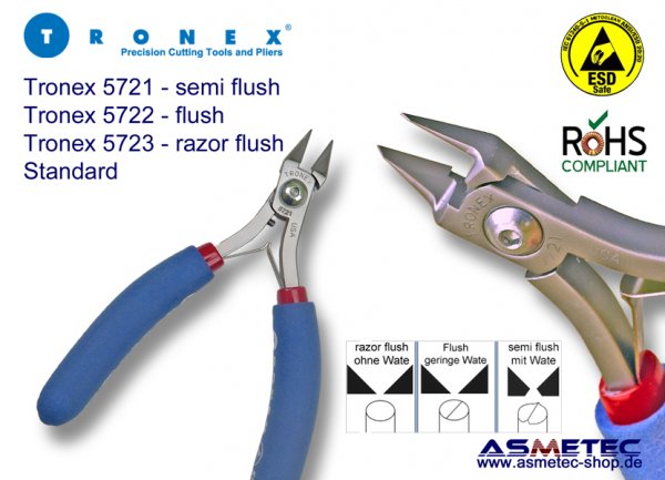 Tronex 5722 - taper head cutter - www.asmetec-shop.de