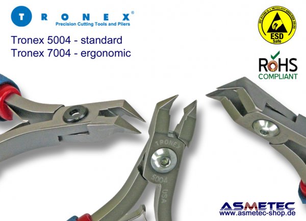 Tronex 5004 ESD-Spitzkopf Seitenschneider