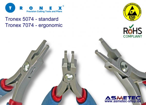 Tronex 7074, narrow tip cutter - www.asmetec-shop.de