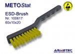 METOSTAT ESD-Bürste 601020G, hart, ableitfähig