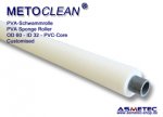 PVA Schwammrolle 60 x 32 x 1370 mm auf PVC Trägerrohr