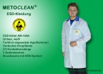 Metoclean ESD-Kittel AM160DA-W-XL, weiß, Größe XL