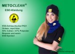 METOCLEAN ESD-Schlauchschal PS21-RB, royal blau
