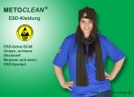 METOCLEAN ESD-Winterschal SC-48-SW, schwarz