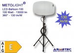 LED-Ballon-Leuchte BAL-100, 100 Watt, 360°, 13000 lm, kaltweiß