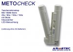 Taschen-Mikroskop MG10085-80, 80fach, mit LED-Beleuchtung, Skala 0,01 mm