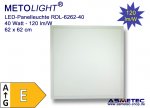 LED-Panelleuchte 6262-40W-NW-120, 40 Watt, 4600 lm, neutralweiß