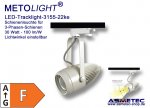LED-Track Light 3155-22Ka-30, 30 Watt, warm white