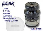 PEAK-Optics Zoomlupe 2044 (816), 8-16fach