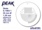 Peak Glasskala 1983-1