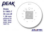 Peak Glasskala 1983-7