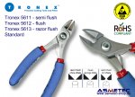 Tronex 5612 - XL Ovalkopf Seitenschneider - geringe Wate